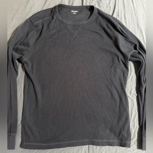 Old Navy, Navy Blue Waffle Knit Top